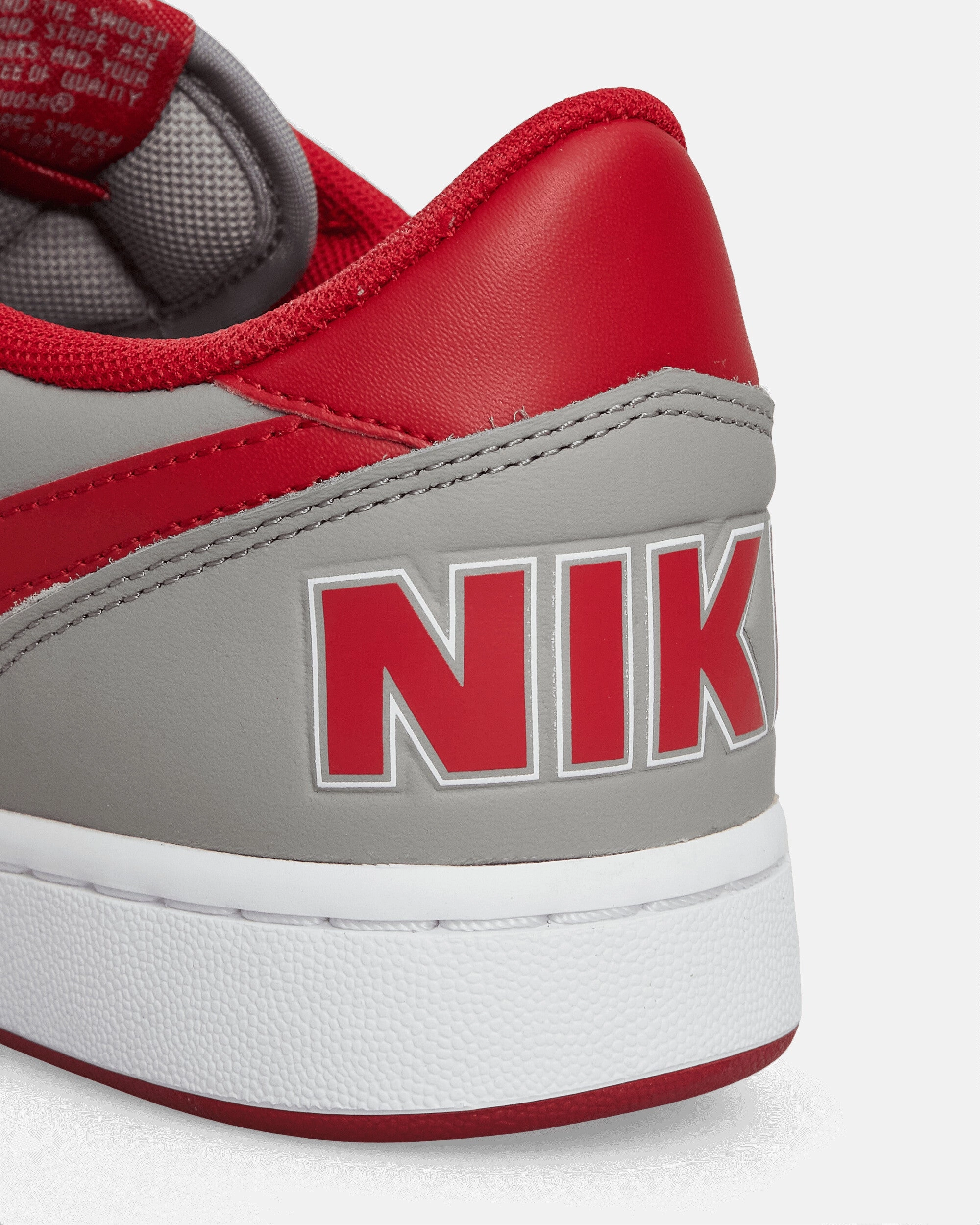 Terminator Low Sneakers Medium Grey / Varsity Red Best Basketball Shoes Under $50