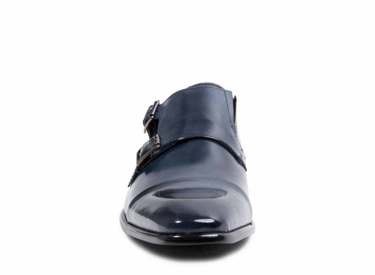 JUNNO BLUE LEATHER Brogan Military Boots