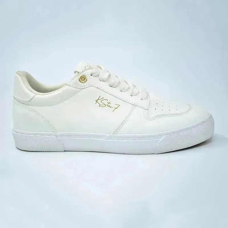 K-STAR 7 Destiny Sneaker - White Nursing Tennis Shoes