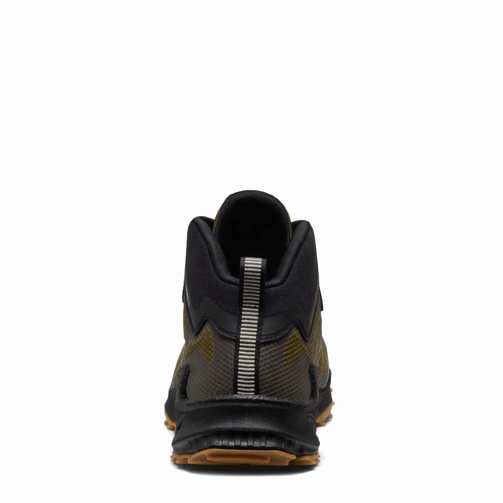 KEEN Men's Zionic NXT Waterproof Hiking Boot in Dark Olive/Black Wide Width Waterproof Hiking Shoes