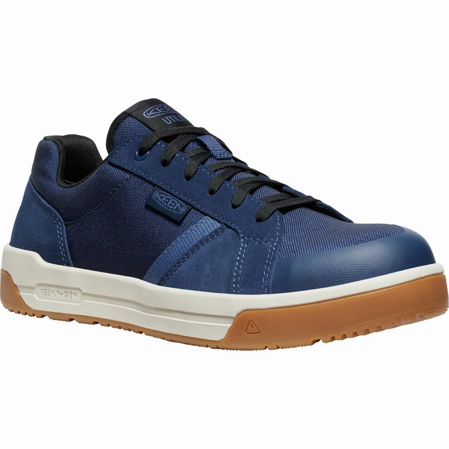 Keen Utility Mens Kenton CT Naval Academy/Gum Canvas Work Shoes Cat Shoes Casual