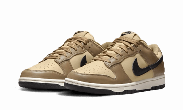 Nike Dunk Low Dark Driftwood Leather Tennis Shoes Nike