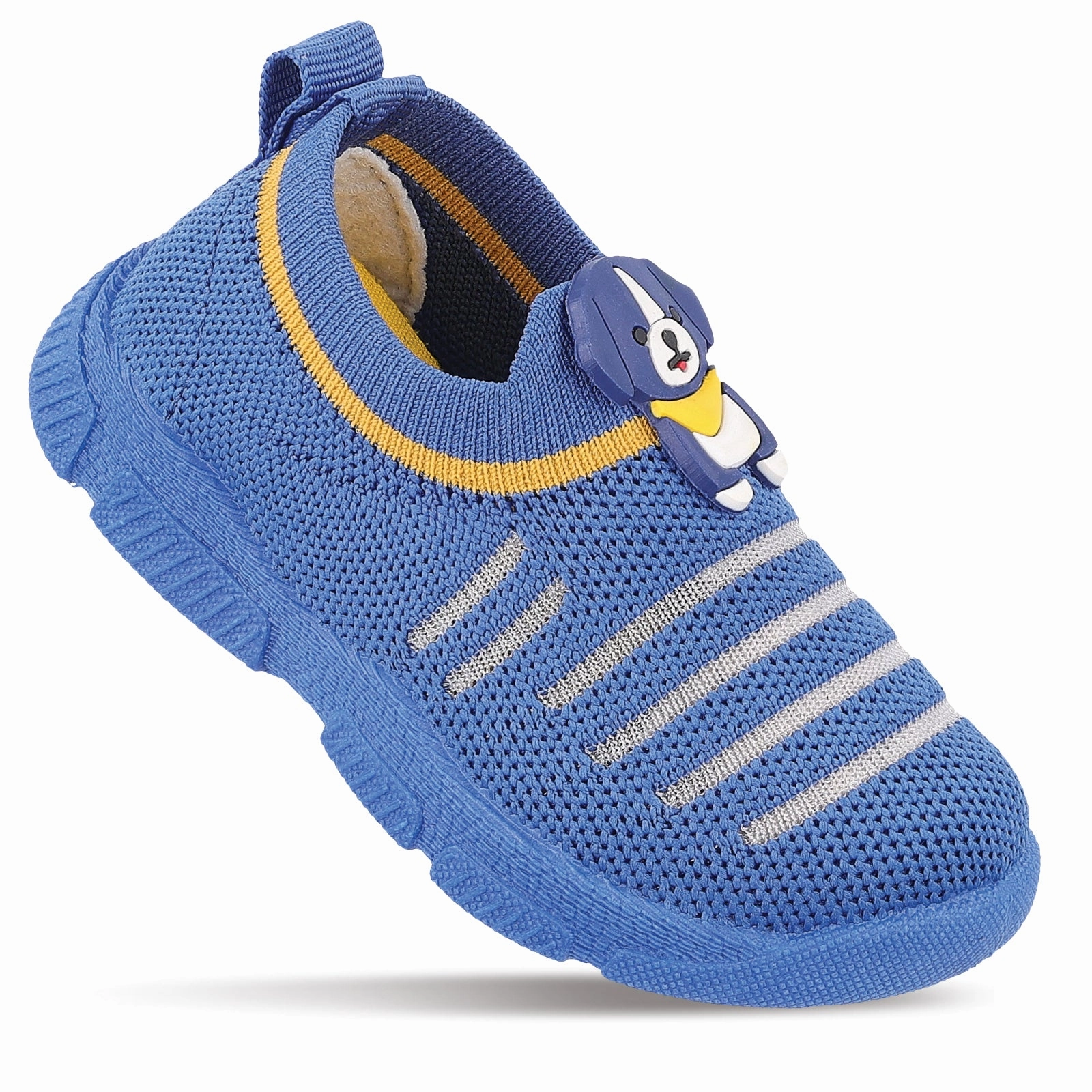 Kid's Slip-on Shoes - WK478 Royal Blue Socks Slip Ons