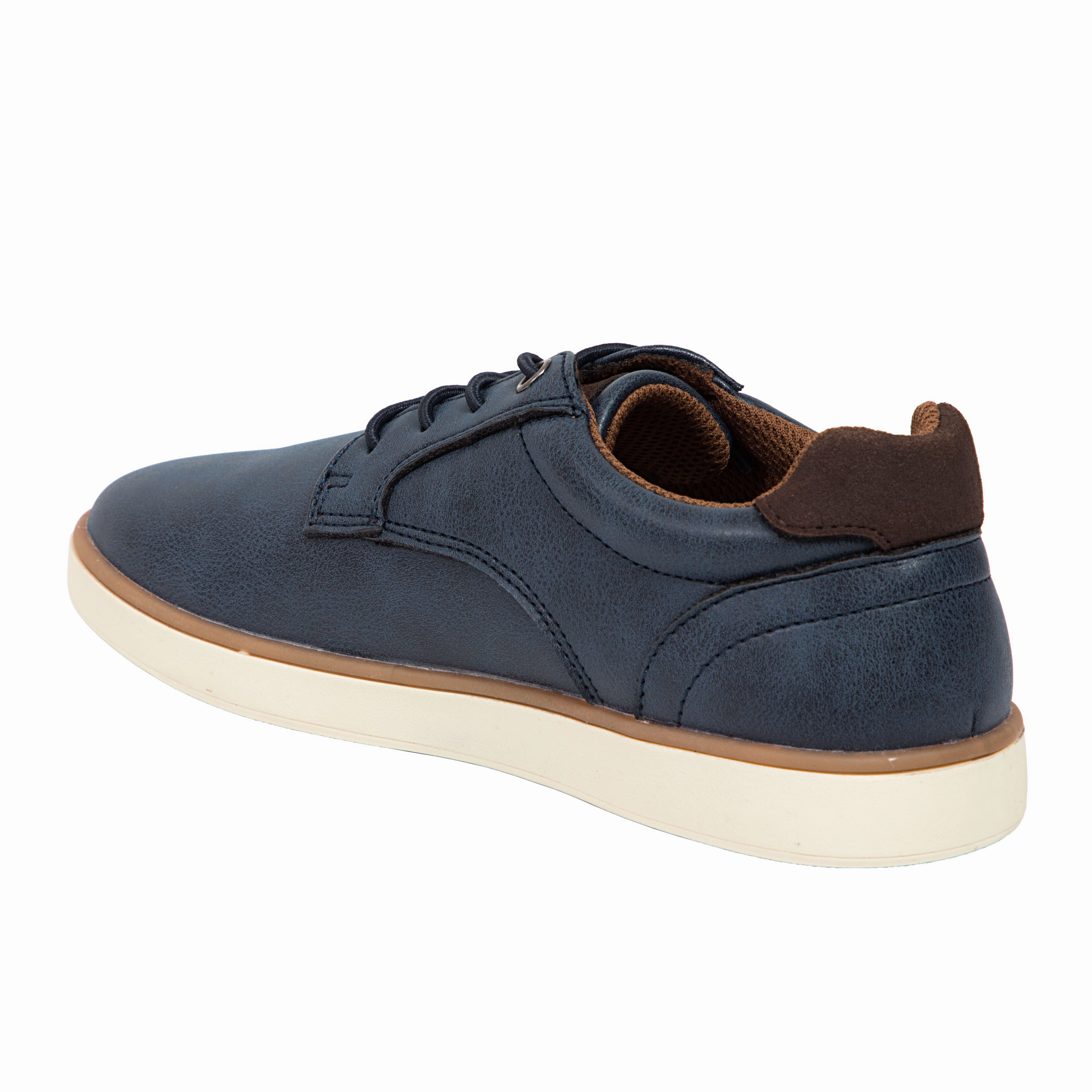 Kids' Conrad Jr. in Navy Oxford Wingtip Heels