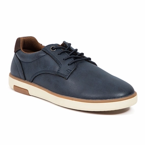 Kids' Conrad Jr. in Navy Oxfords With Soles