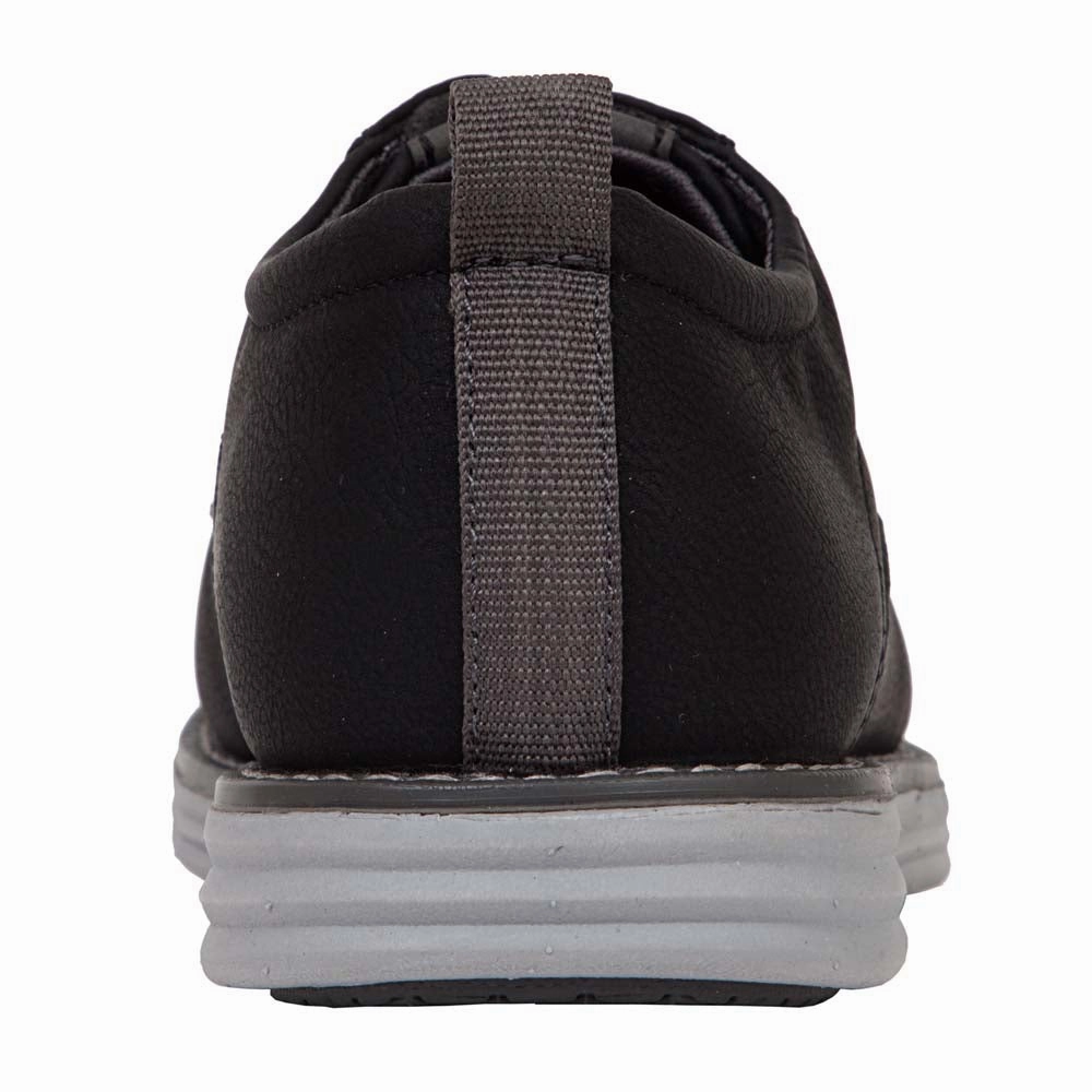 Kids' Dapper Jr in Black Grand Evolution Stitchlite Oxford