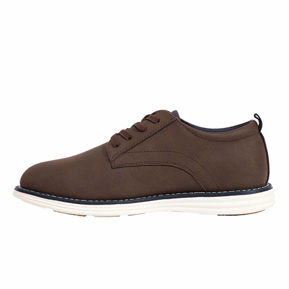 Square Toe Oxford Kids' Dapper Jr in Brown
