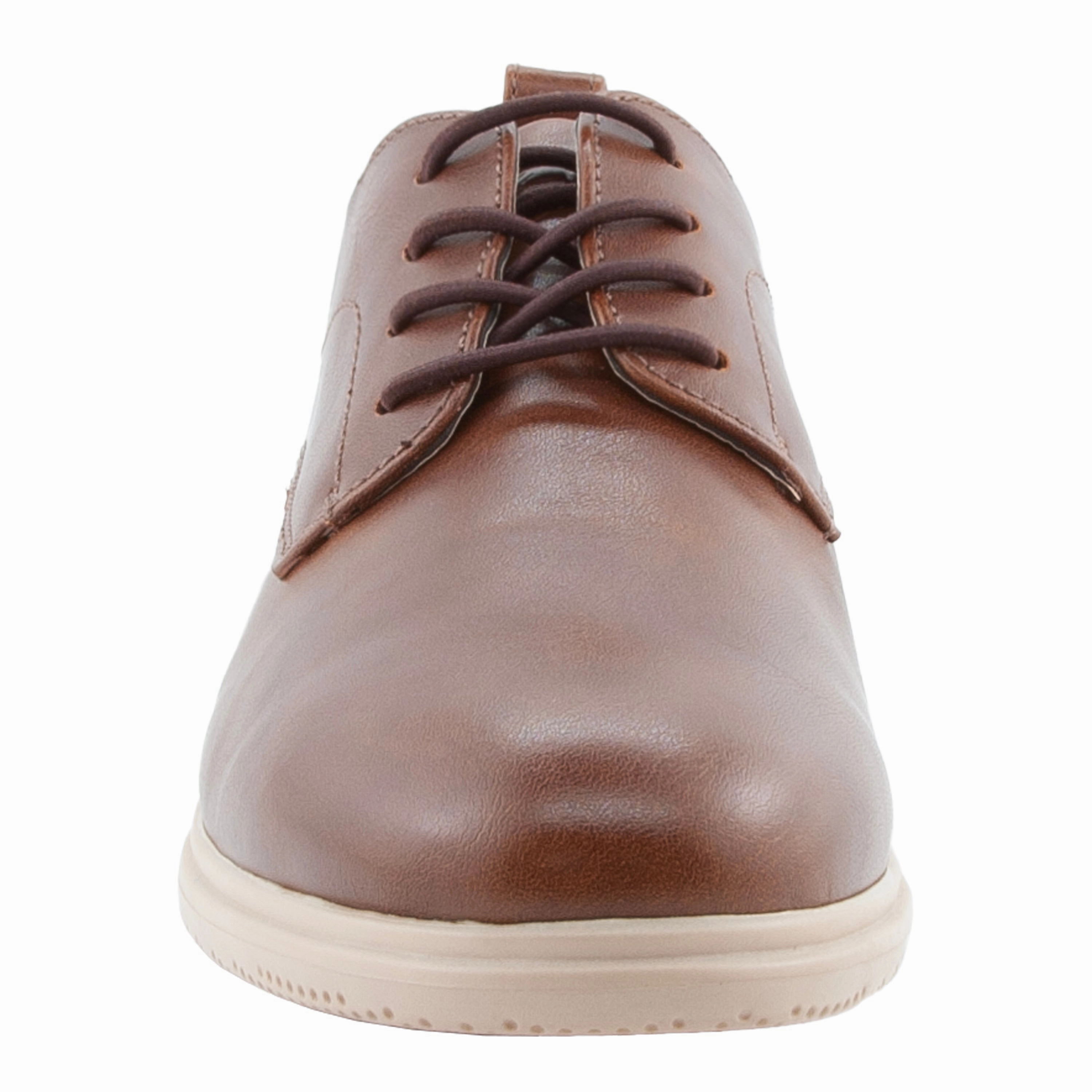 Kids' Lisbon Jr in Brown Oxford Vs Loafers