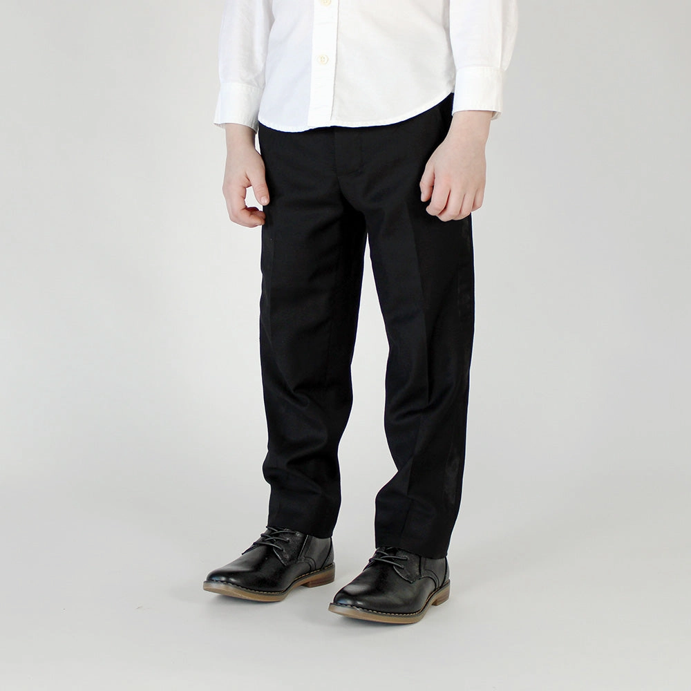 Kids' Matthew Jr. in Black Miz Mooz Oxfords