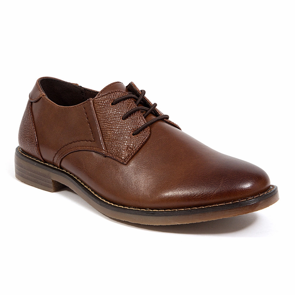 Original Grand Stitchlite Wingtip Oxford Shoe Kids' Matthew Jr. in Dark Brown