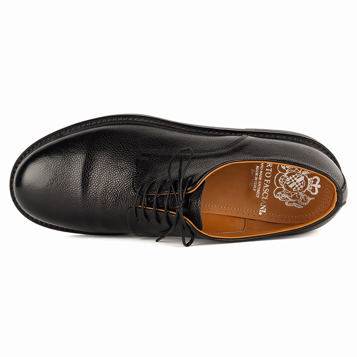 Chunky Suede Derby Shoes KRIS 96003<br> Carso black derby shoes