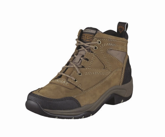 LADIES ARIAT 10004132 TAUPE TERRAIN HIKING, RIDING, WORK BOOT Insulated Hiking Shoes