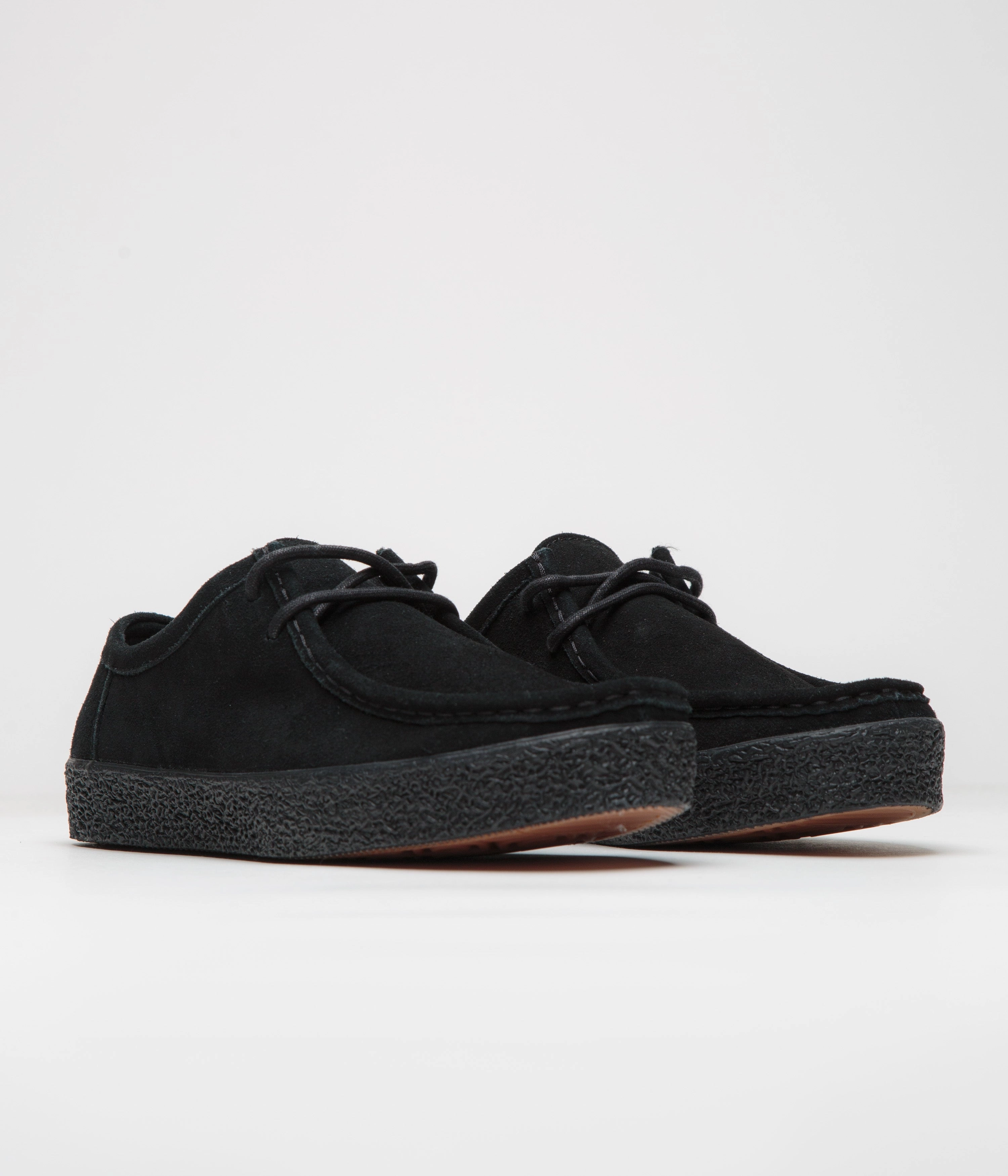 Last Resort AB VM006 Moc Shoes - Black / Black Casual Lace-up Shoes