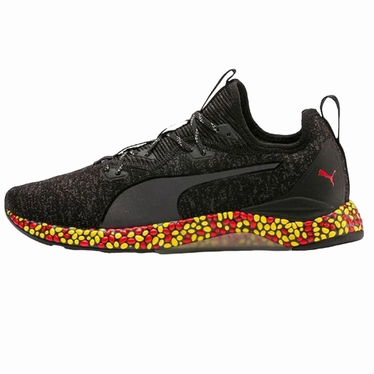 Puma scarpa da corsa da uomo Hybrid Runner 191111 12 nero Cushioning Shoes For Running