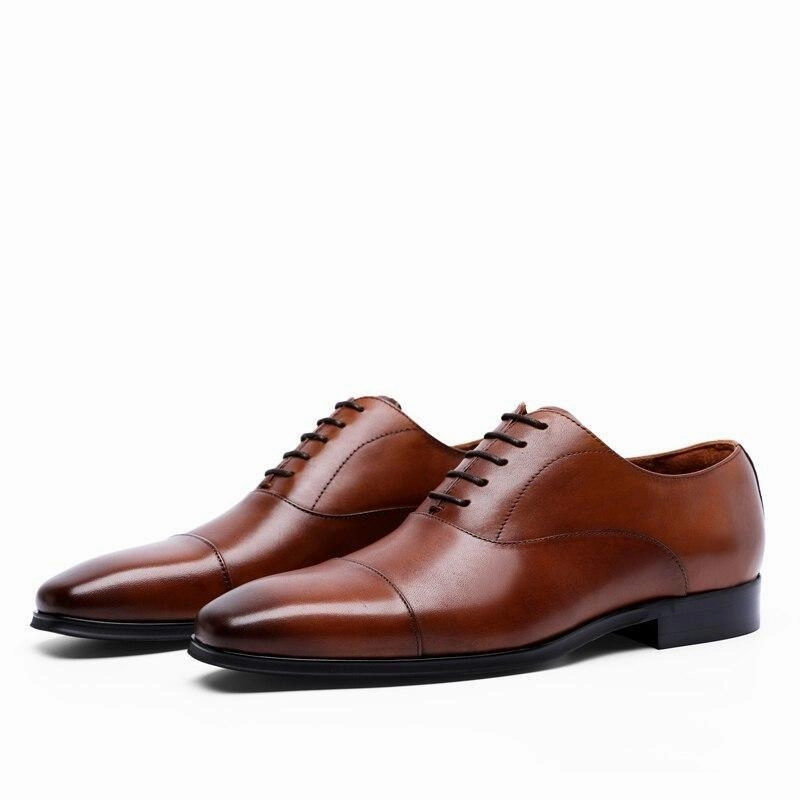 West Louis British Business Office Leather Oxford Shoes Energy Oxfords