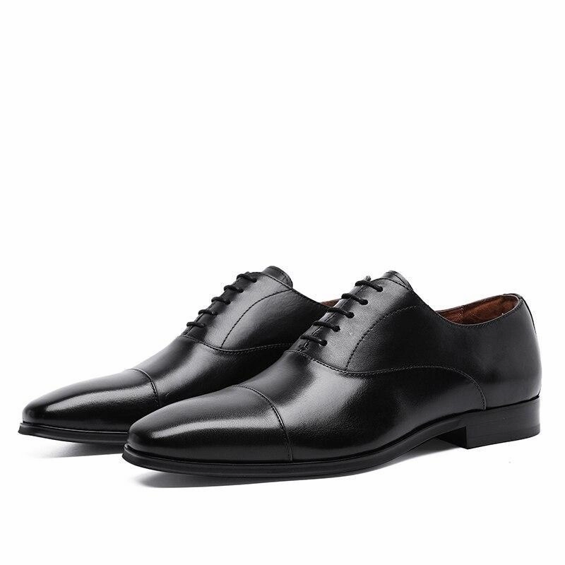 Oxford Suit Shoes West Louis British Business Office Leather Oxford Shoes