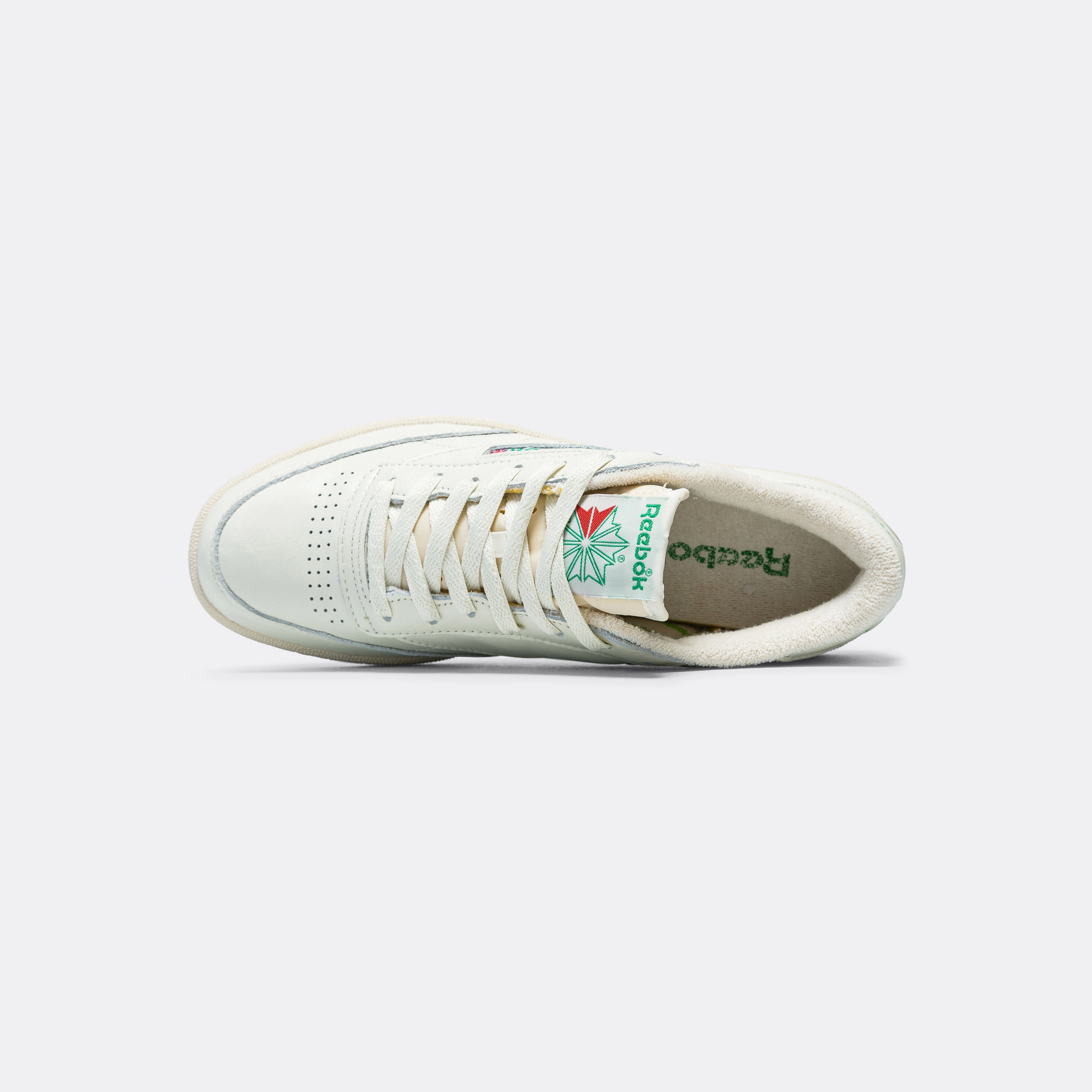 Club C 1985 TV - Chalk/Paperwhite/Glen Green Hands Free Tennis Shoes