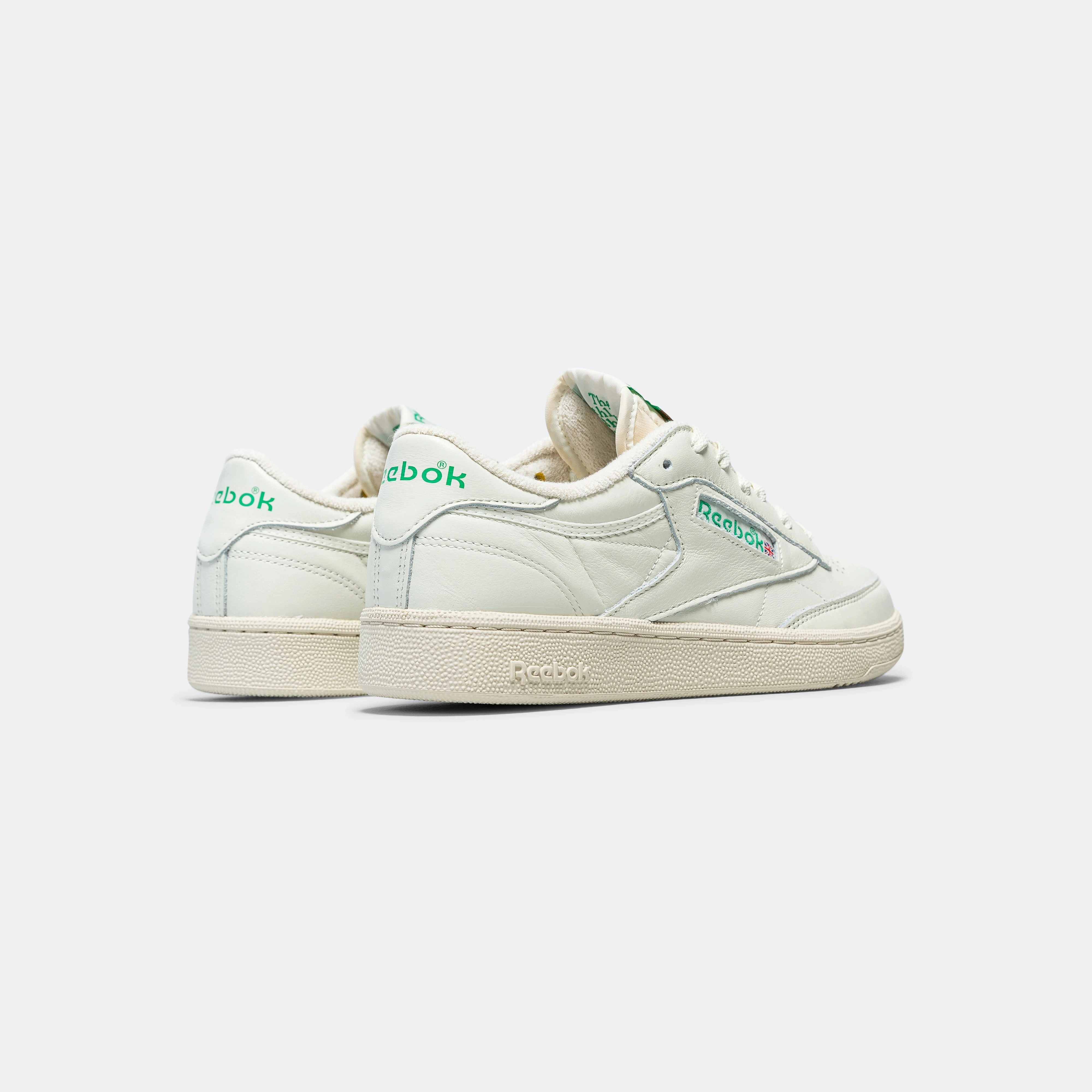 Club C 1985 TV - Chalk/Paperwhite/Glen Green New Balance Shoes For Tennis