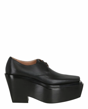 Leather Platform Dress Shoes Fondant Mary Jane Shoes