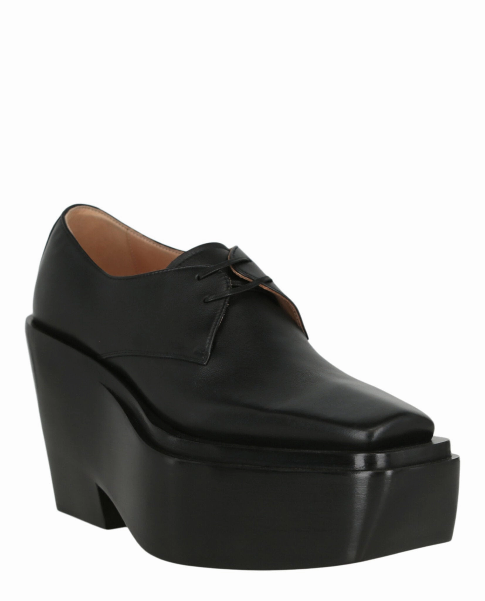 Dasha Mary Jane Shoes Leather Platform Dress Shoes