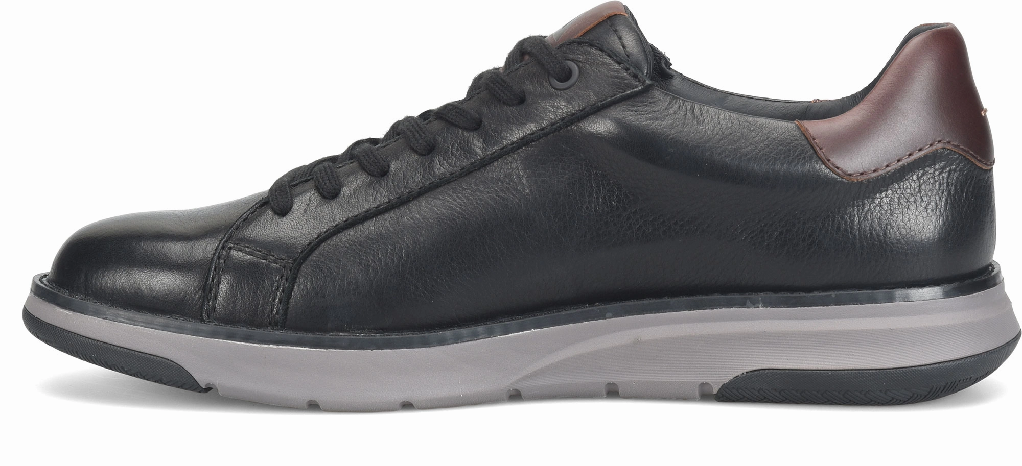 Align Men's Shaw Oxford Sneakers - Black Tennis Shoes For Office