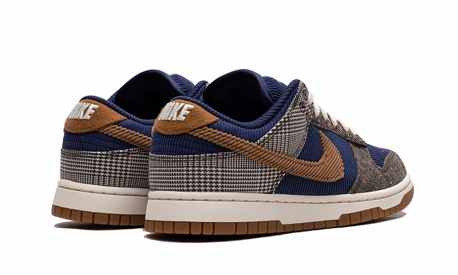 Nike Dunk Low Premium Tweed Corduroy Old Nike Basketball Shoes