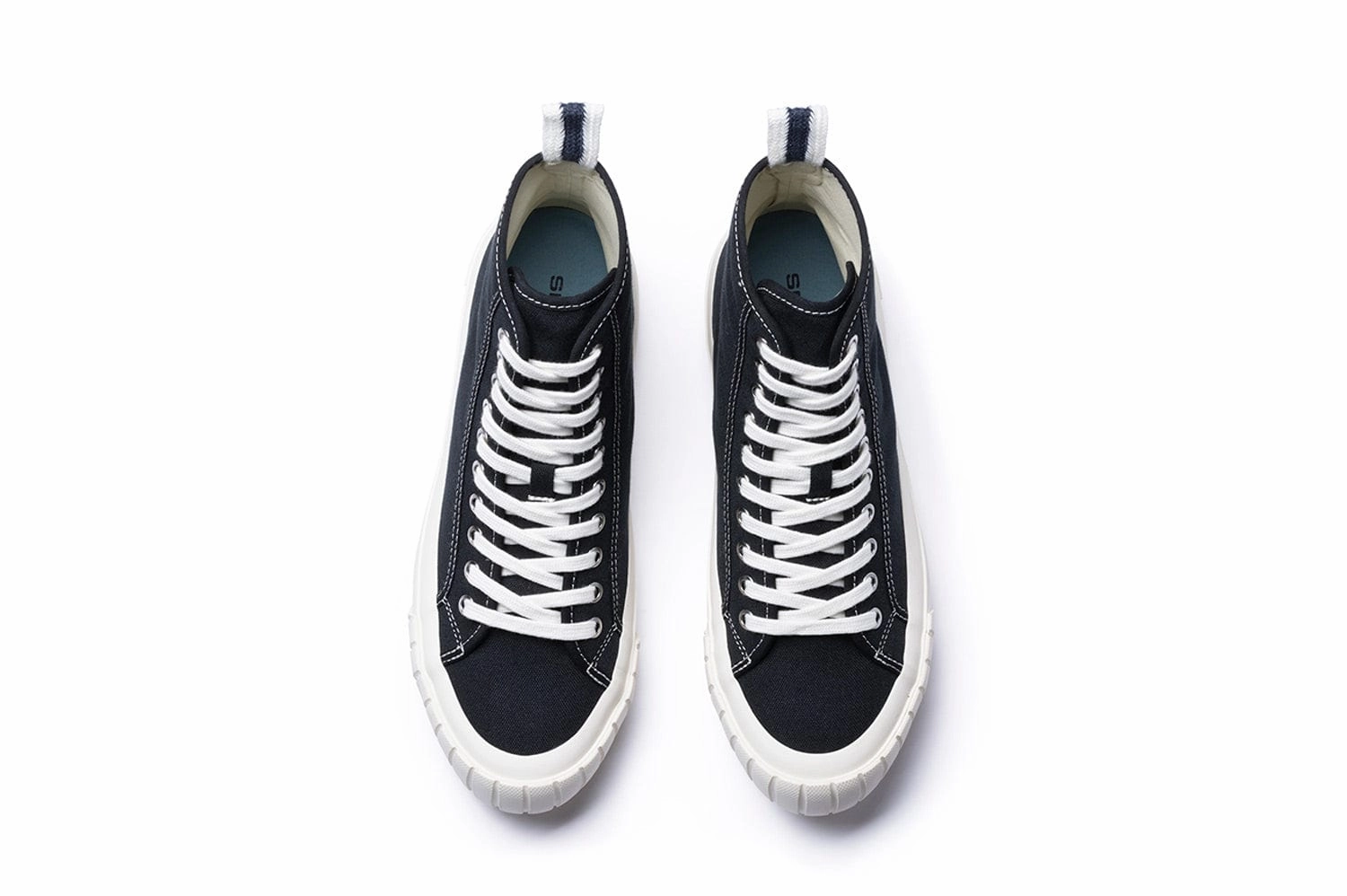 Mens - La Brea Lug - Black Court Vision Mid Winterized Casual Shoes