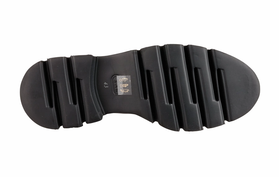 Eva Iris Black Fred Brogue Boots