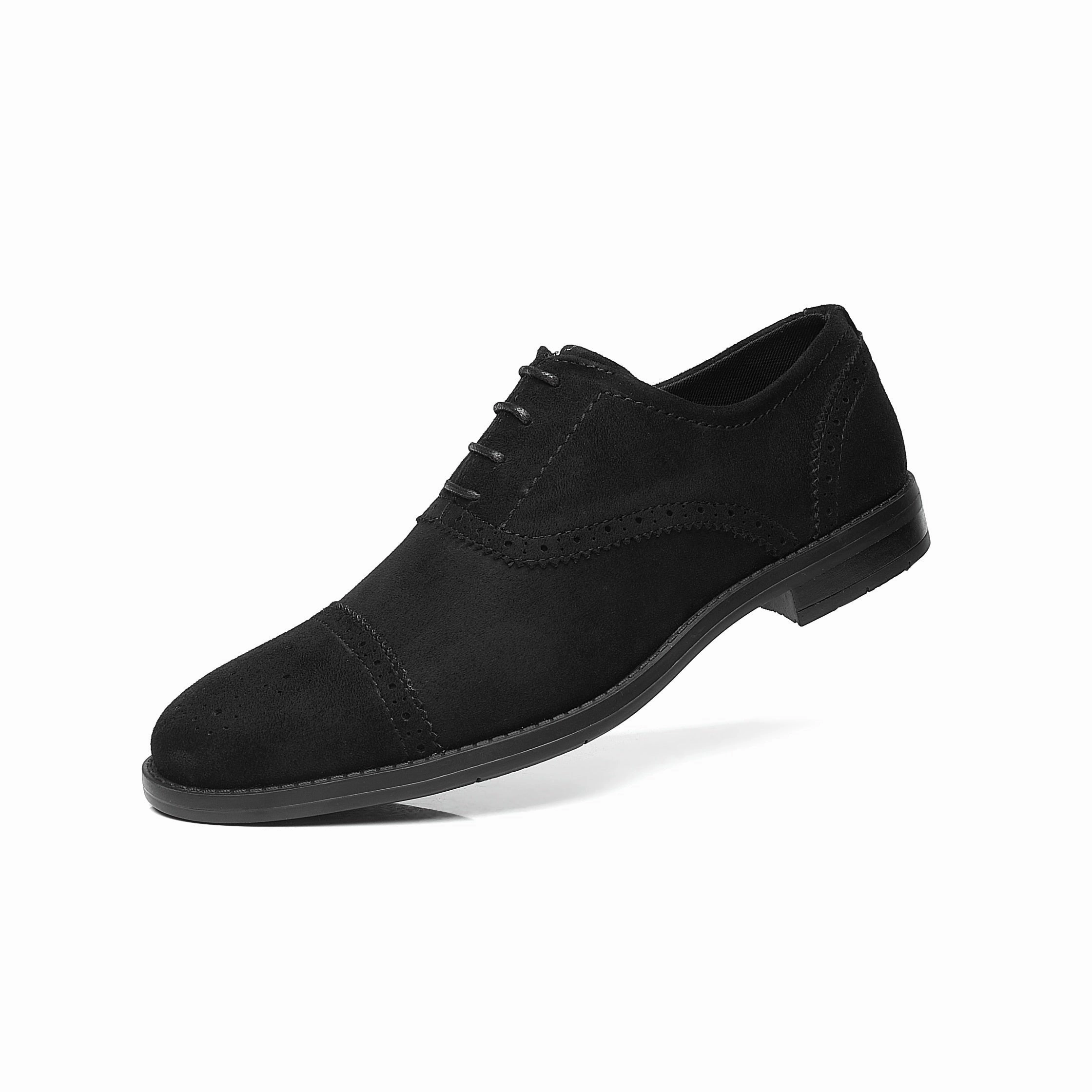 Park Avenue Cap Toe Oxford West Louis Fancy Microfiber Office Elegant Shoes