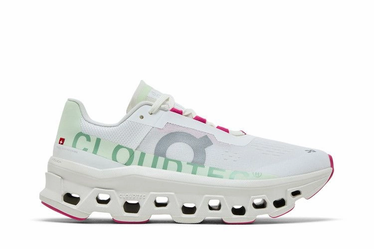 Long Distance Shoes Running On Running Cloudmonster White Lima (Women'S)