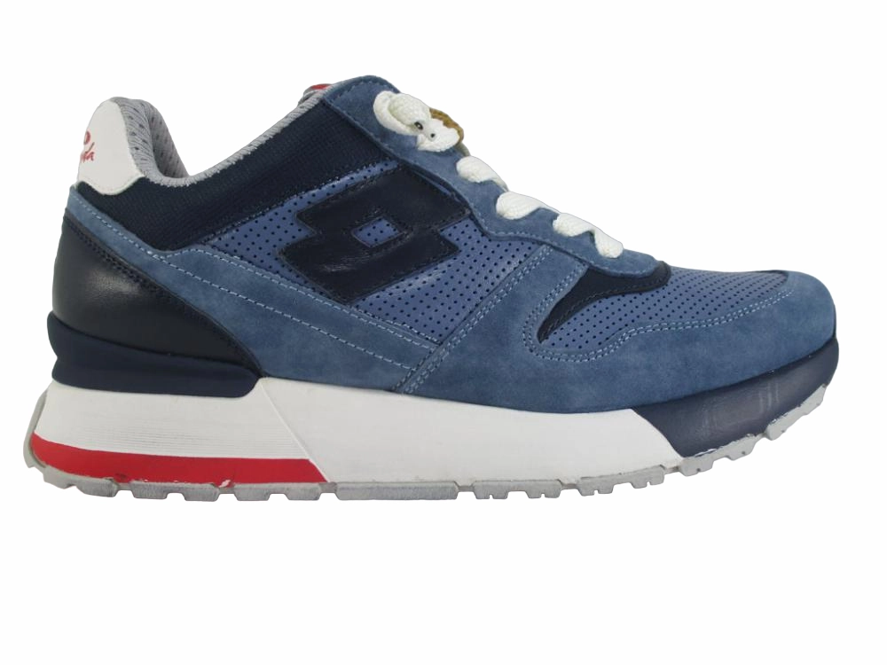 Lotto Leggenda Tokyo Ginza SD sneakers bassa 214028 64Q blu Winter Shoes For Running