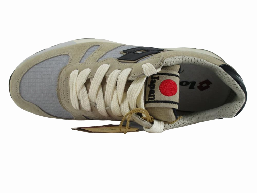 Lotto Leggenda Tokyo Shibuya sneakers bassa da uomo 214024 6FN beige Best Short Distance Running Shoes