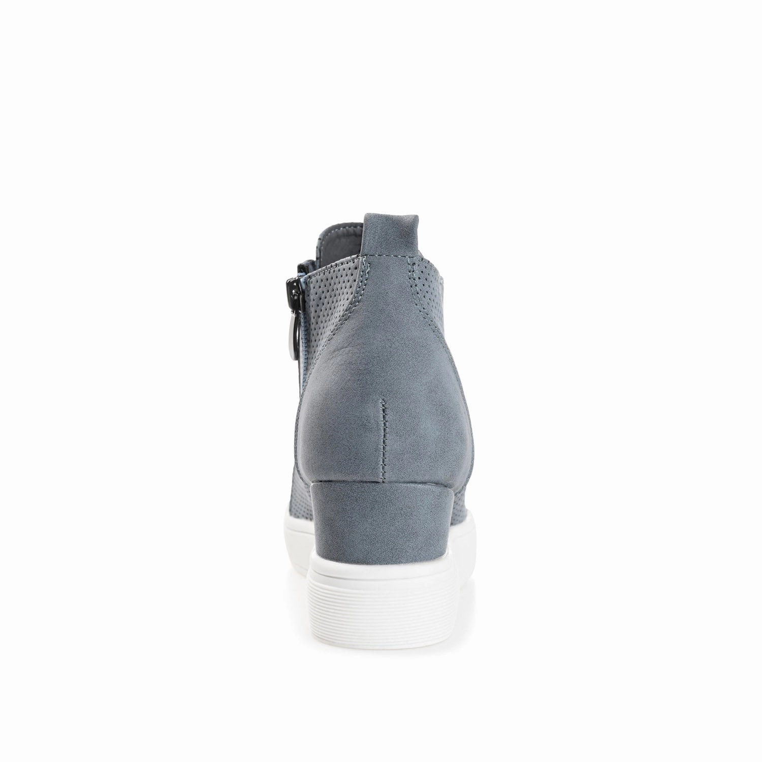 CLARA WEDGE SNEAKERS IN VEGAN LEATHER Best Slip-on Work Shoes