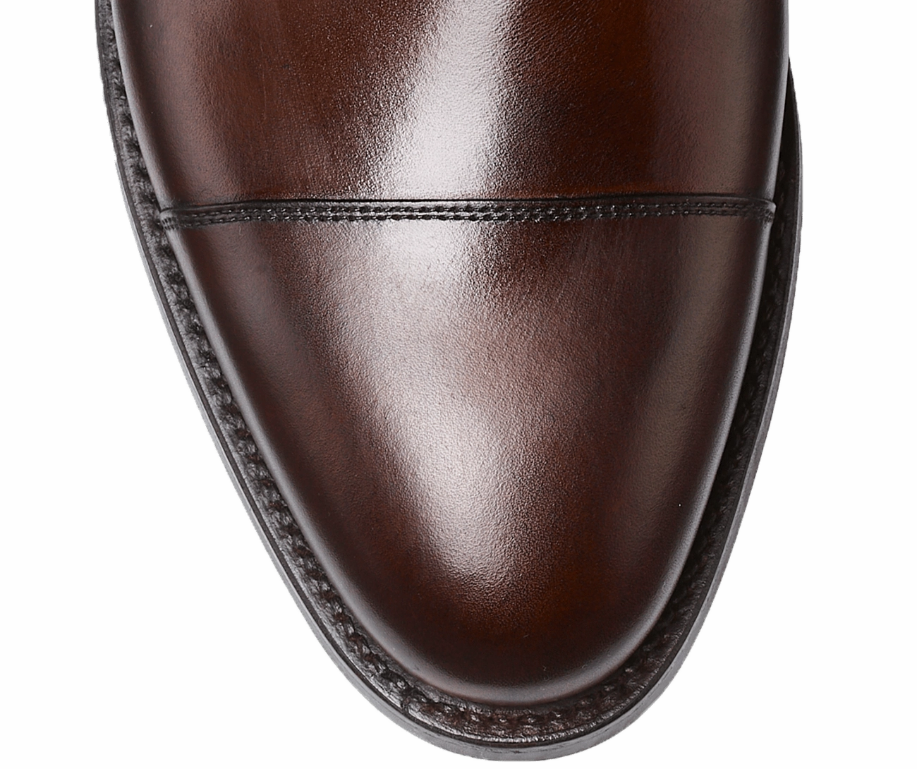Lowndes 4 Dark Brown Burnished Calf Fancy Brogues