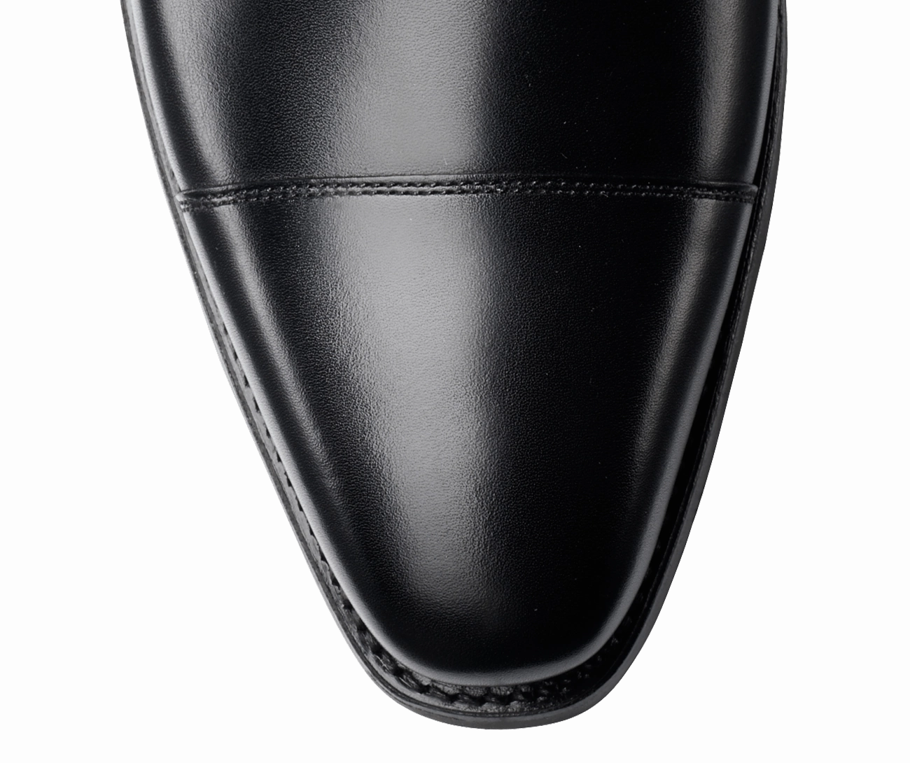 Lowndes Black Calf (City Sole) Trickers Derby Brogue