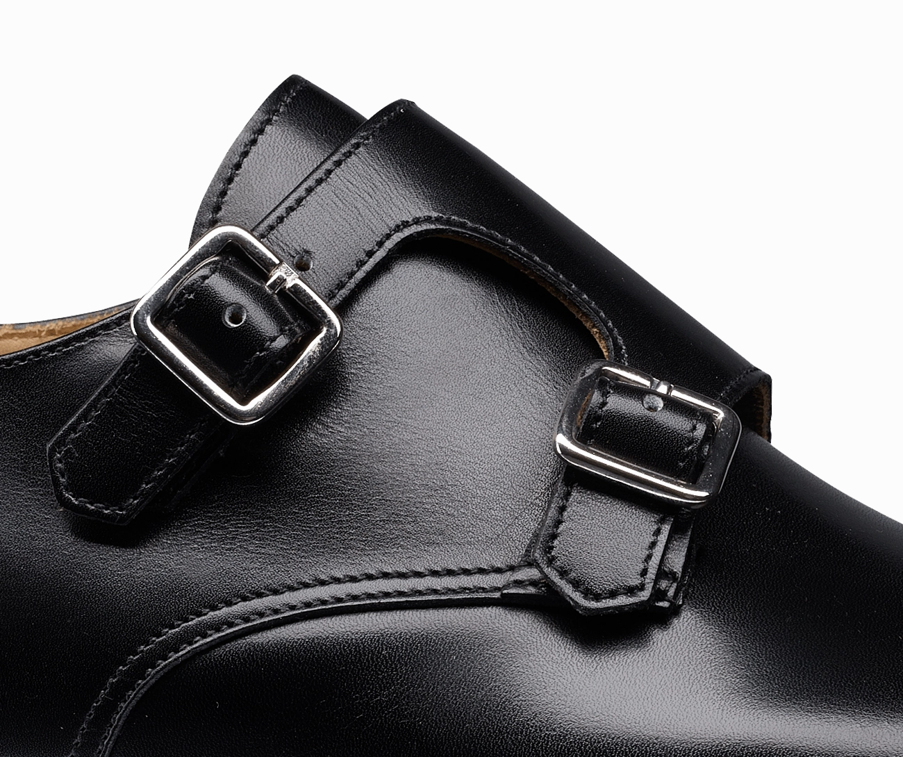 Suede Brogues Boots Lowndes Black Calf (City Sole)