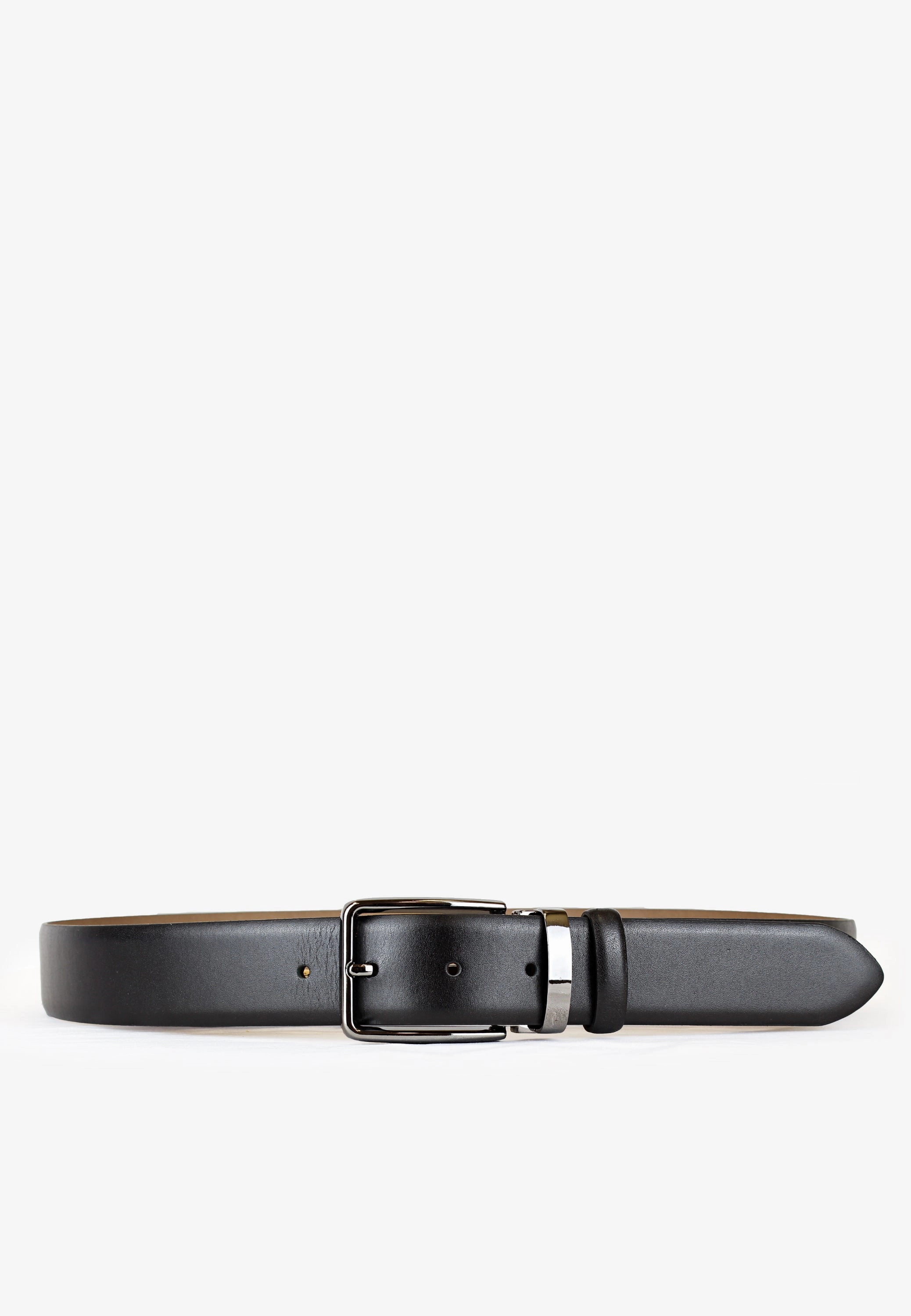 SEPOL Oxford Belt Leather Black Classic Smooth Finish Oxfords Definition