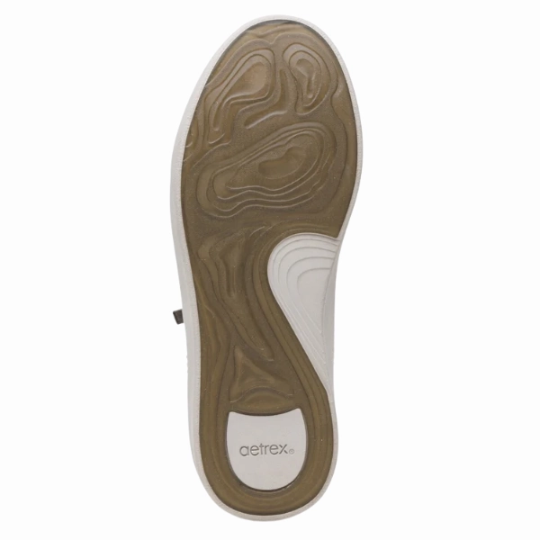 Go Run Slip On Aetrex Aubrey Platform Women's Taupe