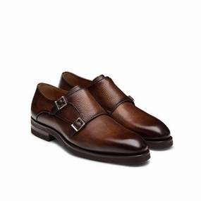 Fred Brogue Boot Magnanni | Omnia Double Monk Strap