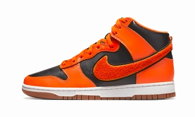 Pearl Nike Shoes Nike Dunk High University Chenille Swoosh Safty Orange