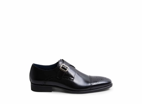 JUNCTION BLACK LEATHER Light Brogues