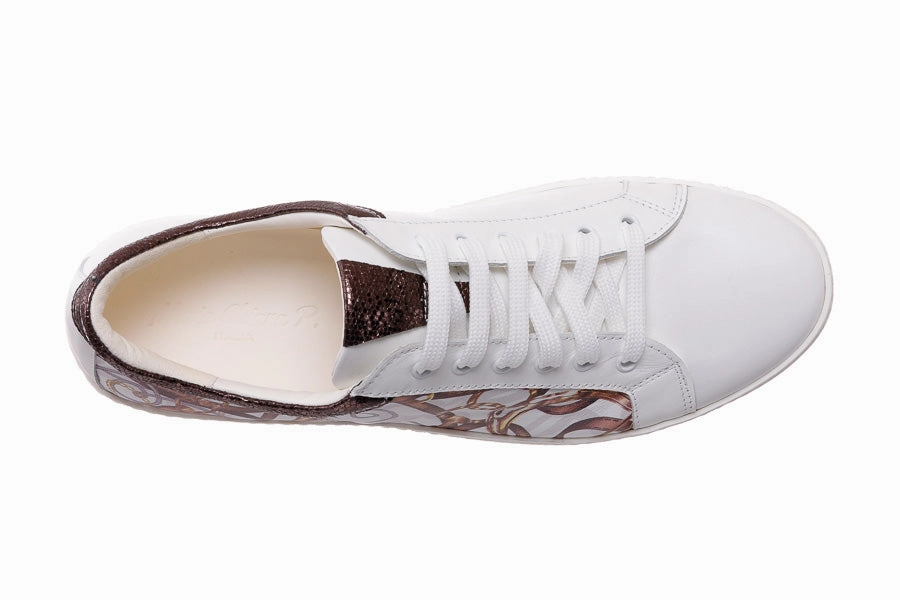 Two Tone Brogue Oxford Shoes Mc Asti