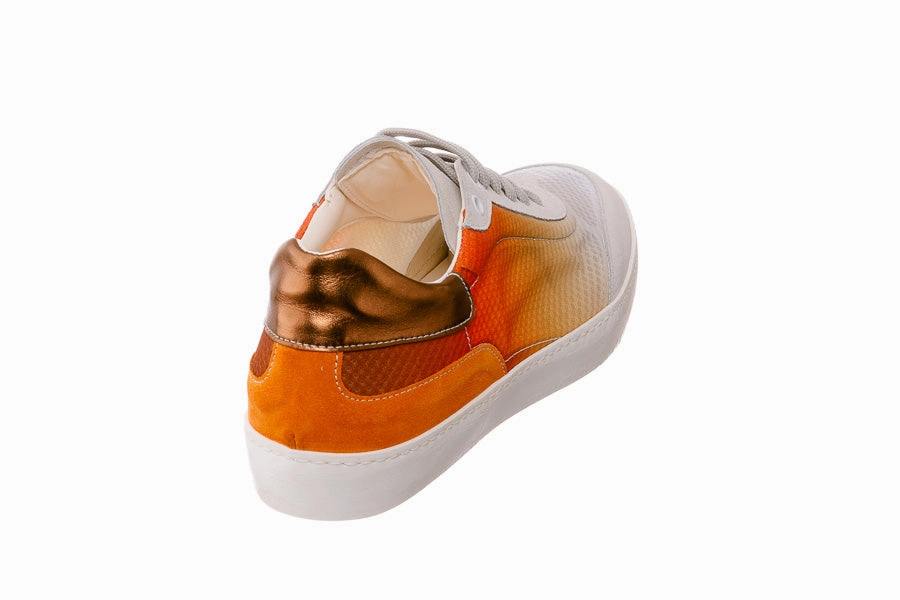 Mc Marsala Orange Nubuck Brogues