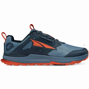 Hi Tec Trail Shoe Men's Altra Lone Peak 8, Blue/Orange, 11.5 D Medium