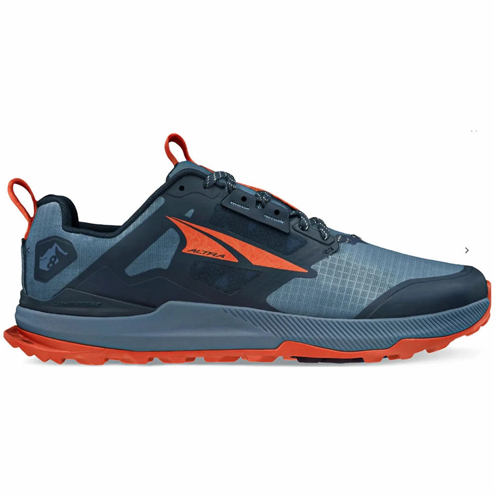 Best Lightweight Trail Shoes Men's Altra Lone Peak 8, Blue/Orange, 11 D Medium