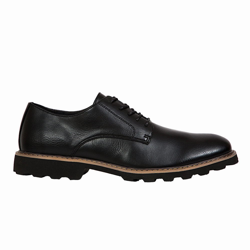 Men's Benjamin in Black Chunky Oxfords