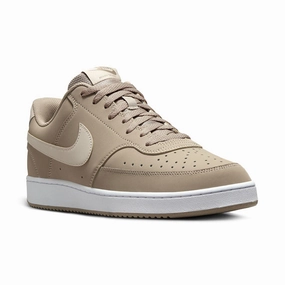 Men's Court Vision Low Khaki/Sanddrift/White Kd 10 Basketball Shoes