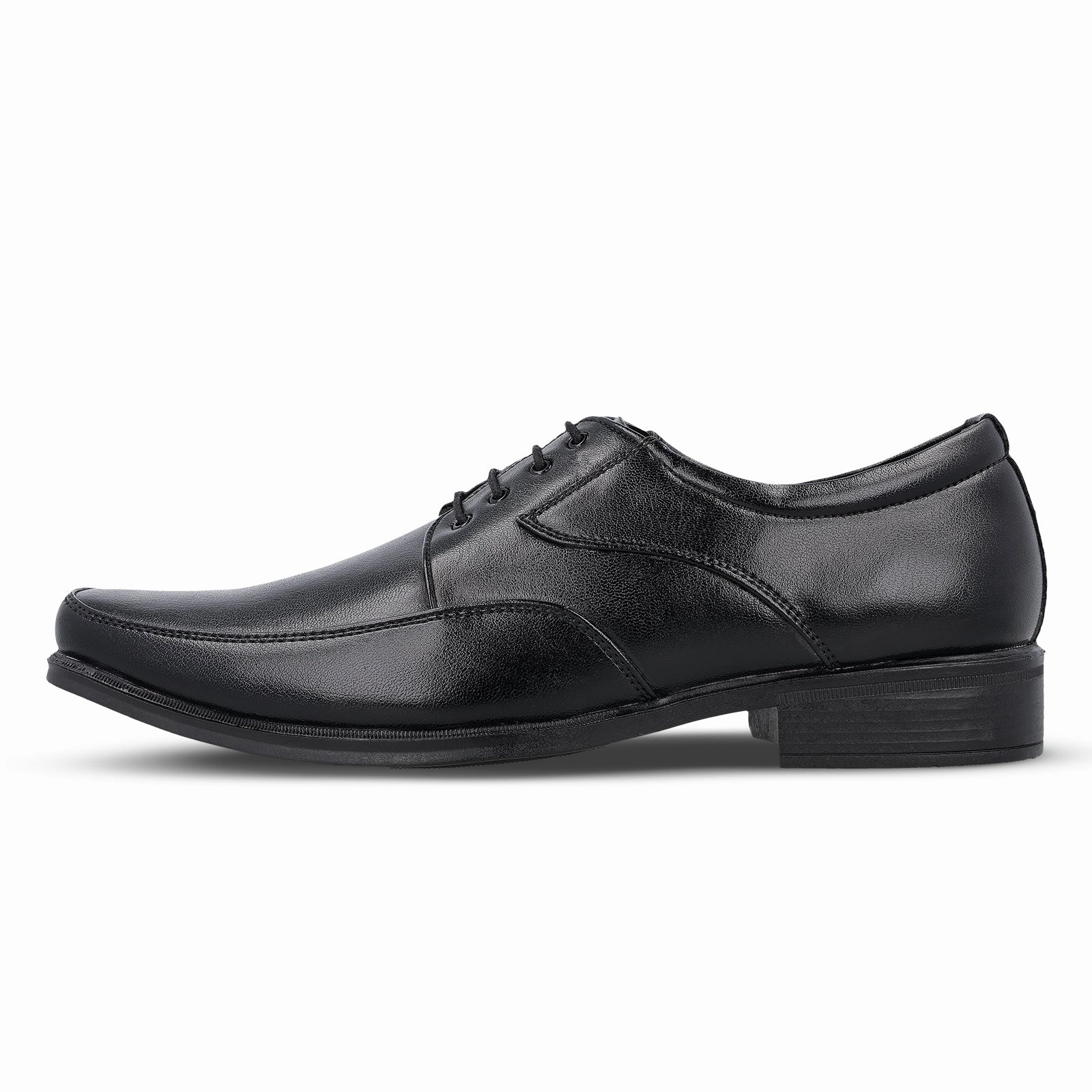 Cap Toe Derby Shoes Men's Derby formal Shoes - 17143 Black