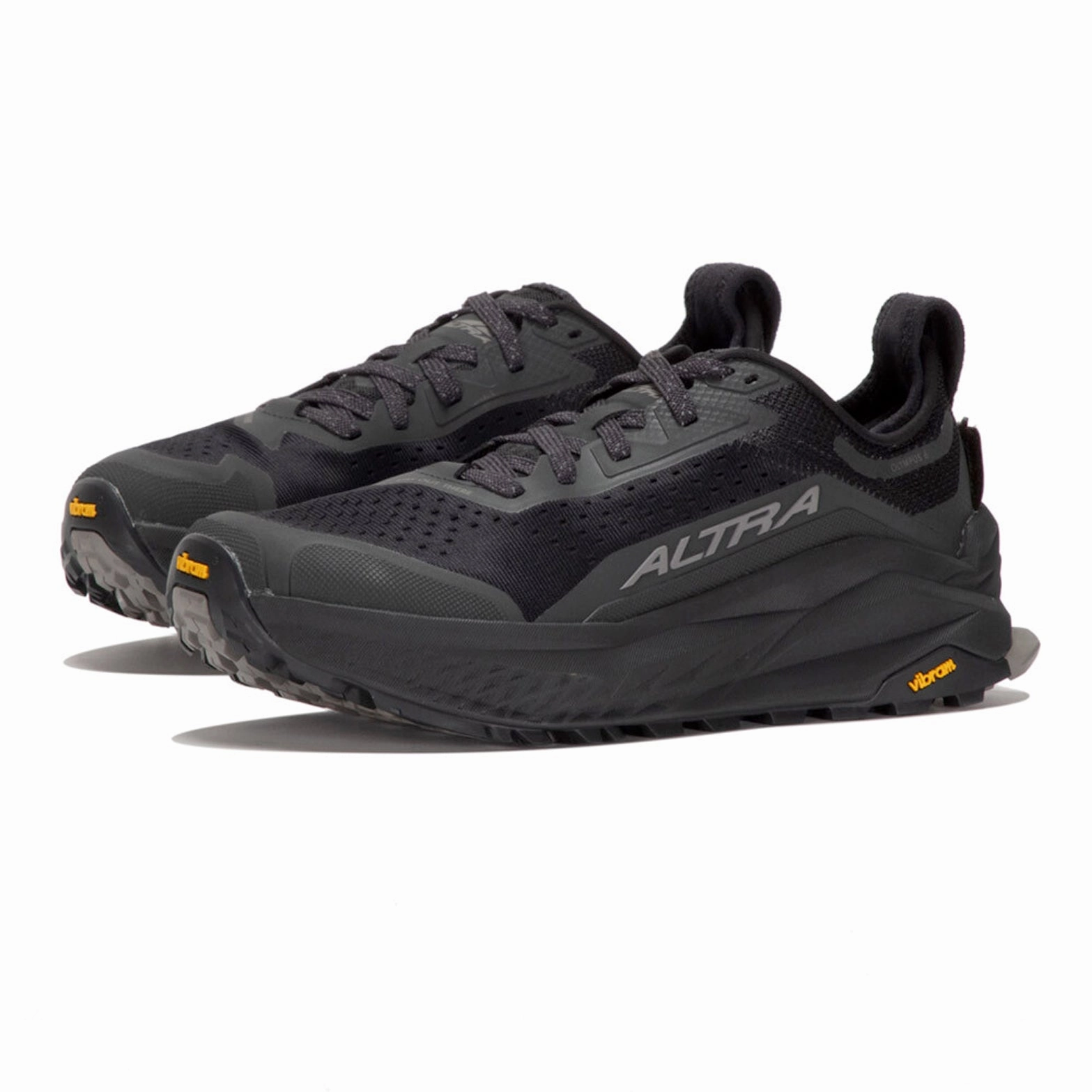 Men's Olympus 6 Trail Running Shoes Black / Black Cohesion Trail Running Shoe