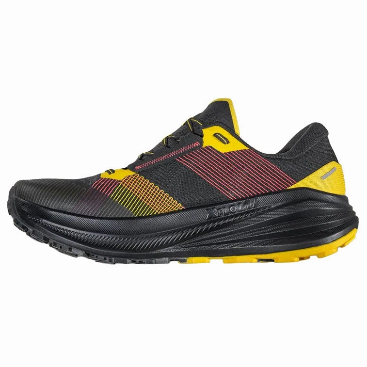Men's Prodigio Max Trail Running Shoes Black / Yellow Best Trail Running Shoes Plantar Fasciitis